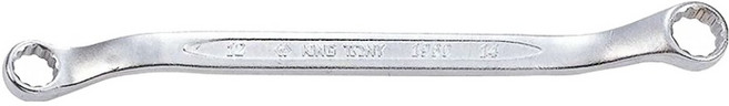 KING TONY 金統立 專業級工具 45度雙梅扳手 KT19601012 10 x 12mm, 1個