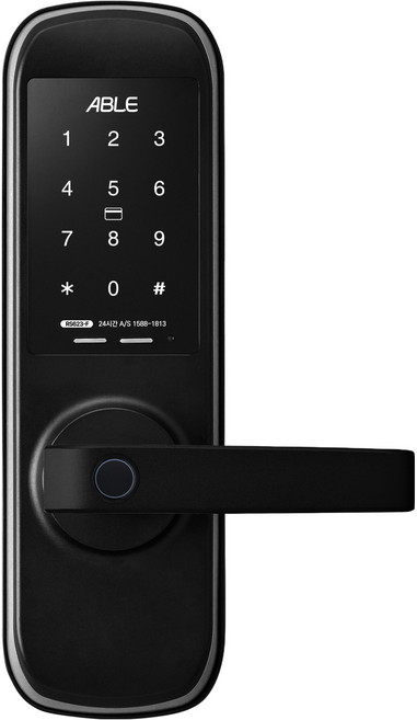 에버넷 미니주키 번호 카드키 지문인식 에버넷 도어락, RS623, 고객직접설치