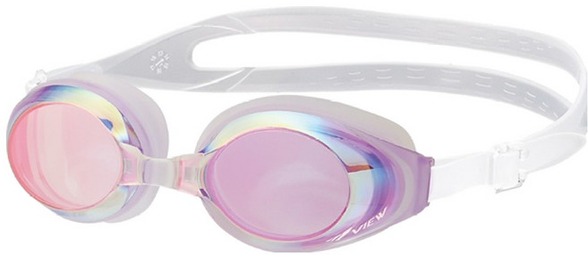 뷰 피트니스 미러 안티포그 수경 V630ASAM, LVP, 1개