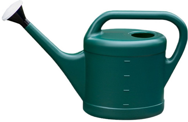 썬앤드림 정원용 화분 물조리개 55 x 17 x 31 cm 8L, 그린, 1개