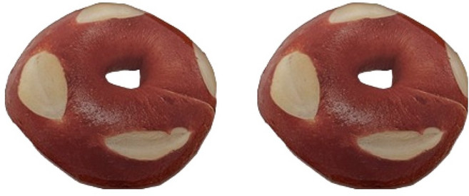 PDS홈데코 DESSERT 마그넷 베이글 2p, 혼합색상