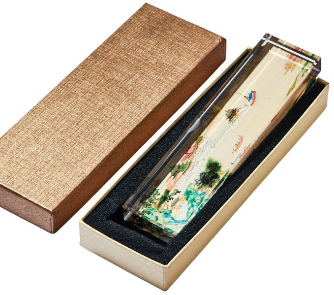 로시테라 크리스탈 문진 D 20 x 5 x 2 cm, 1개