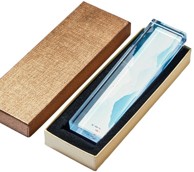 로시테라 크리스탈 문진 A 20 x 5 x 2 cm, 1개