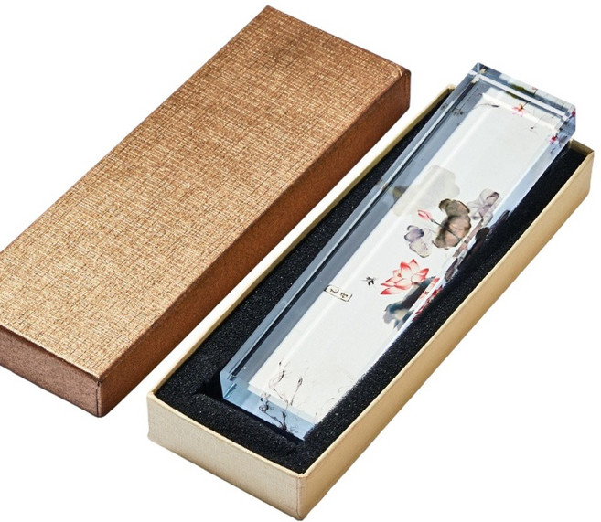 로시테라 크리스탈 문진 B 20 x 5 x 2 cm, 1개