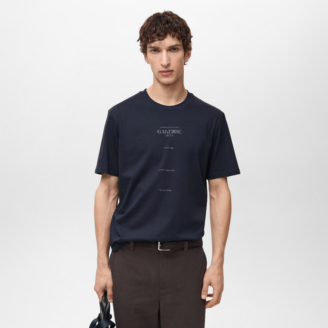 MANGO 남성용 GALLERY 티셔츠 87057902