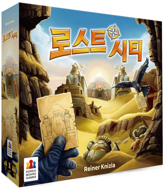 코리아보드게임즈 로스트 시티, 1개, 혼합 색상