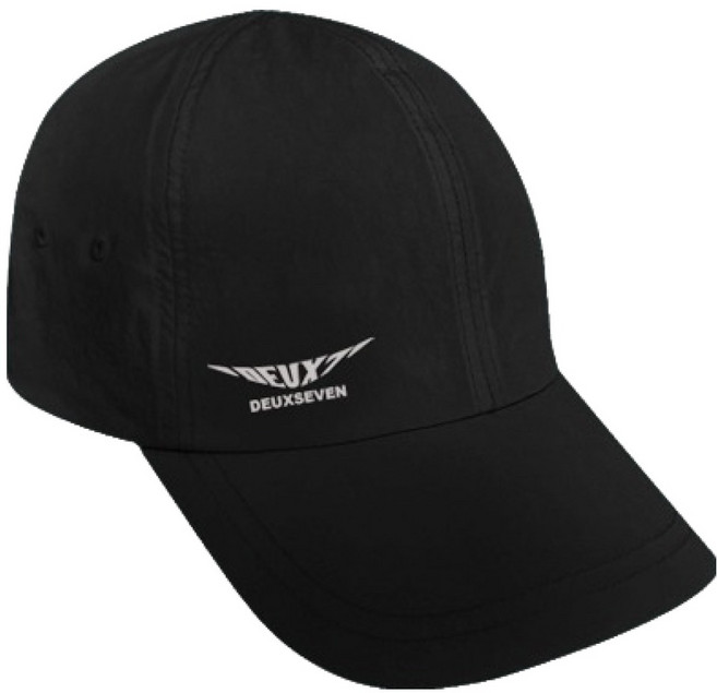듀스세븐 마라톤모자 Mcap, 블랙, 1개