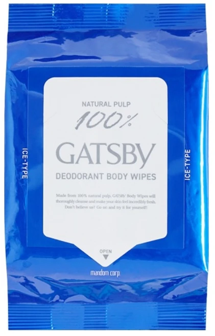 갸스비 데오도란트 아이스 시트러스 샤워티슈 30p, 203.7g, 1개 - 쿠팡