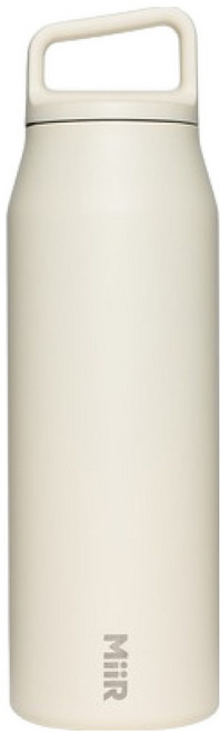MiiR 와이드마우스 보틀, 샌드스톤화이트, 1개