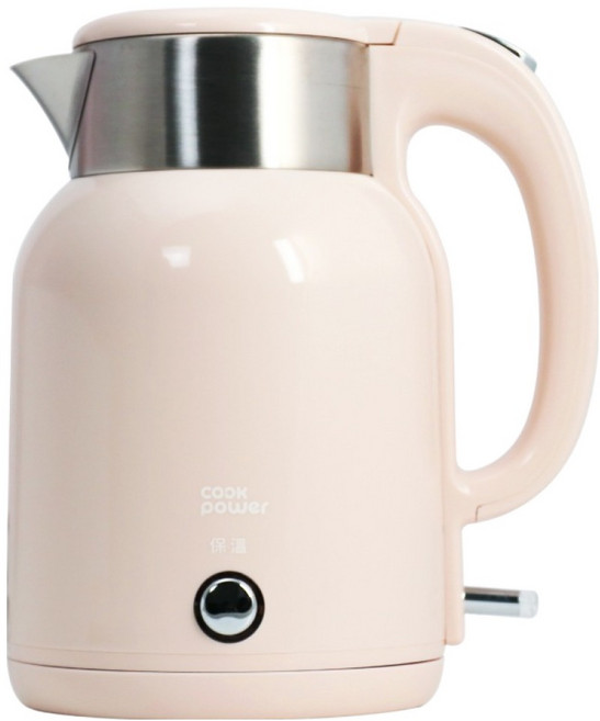 cook power 鍋寶 304保溫防燙快煮壺 奶茶色 1.7L, KT-4170