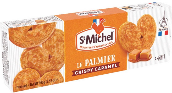 생미쉘 카라멜 버터 비스킷, 100g, 1개