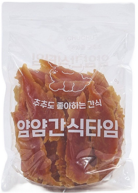 미스터추추 강아지 얌얌간식타임 육포, 1kg, 1개, 닭가슴살