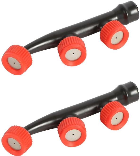 분무기용 노즐 3구, 랜덤발송, 2개