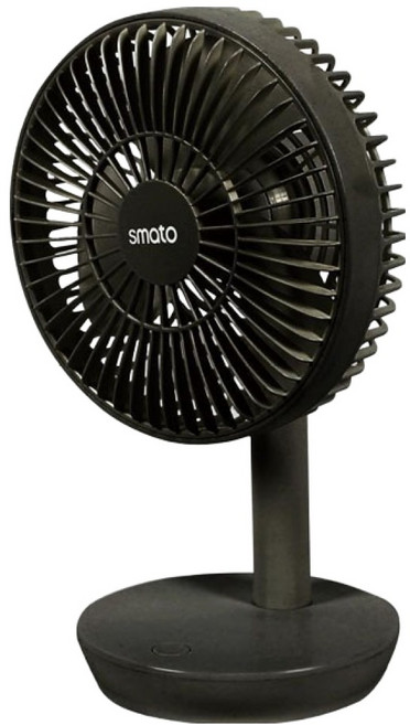스마토 탁상용 선풍기 15cm, CF-6M, 블랙