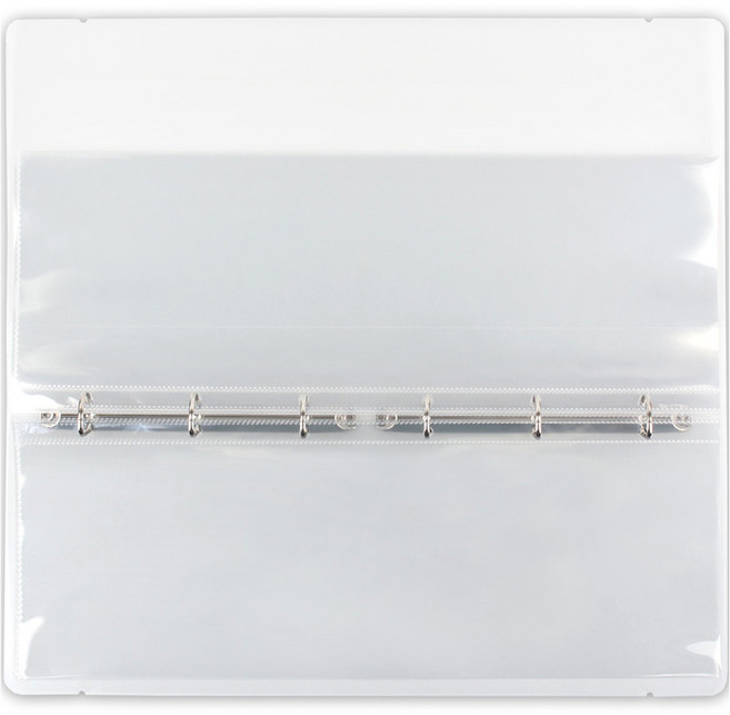 리코즈 슬로건 포켓 바인더 키퍼 + 내지 + 스트랩 세트 60 x 30 cm, 1개, 20매