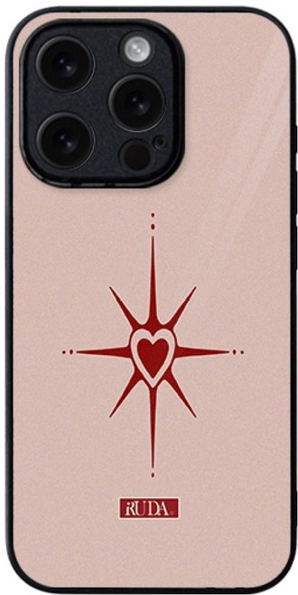 이루다 러블리무드 하트 맥세이프 글라스 휴대폰 케이스