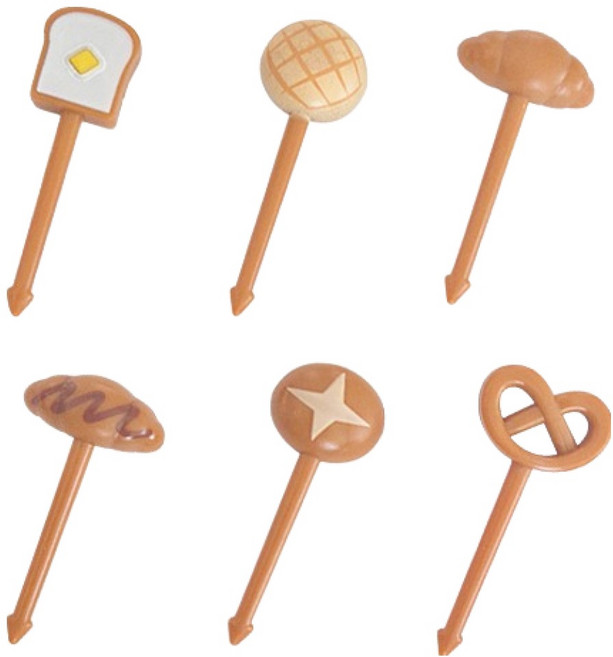 마루끼 아기자기 제과 픽 MP048, 1개, 6개입