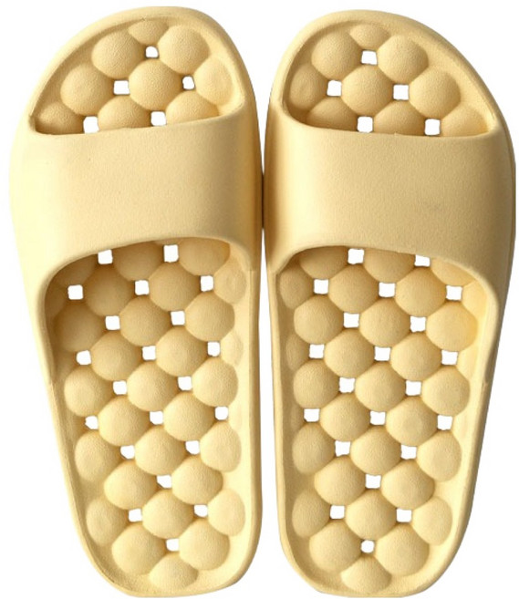 아던홈 THE 발등낮은 아보하 EVA 욕실화, 버터, 1개