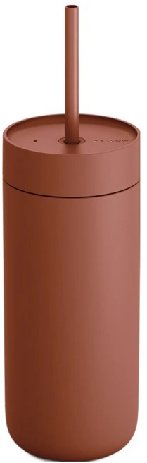 펠로우 카터 스트로우 뚜껑 콜드 텀블러, 시에나, 473ml, 1개 - 쿠팡