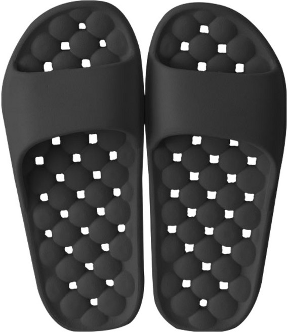 아던홈 THE 발등낮은 아보하 EVA 욕실화, 블랙, 1개