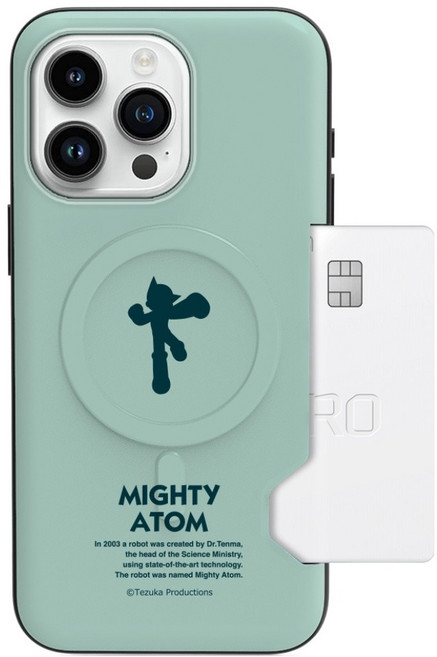 Astro Boy 原子小金剛 剪影 Chapter 3 MagSafe 卡片收納防撞手機殼