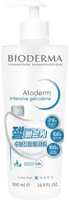 바이오더마 아토덤 인텐시브 젤 크림, 500ml, 1개