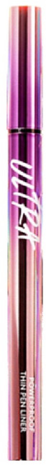MISSHA 台灣公司貨 超效極致防水眼線液極細筆, 棕色, 1件