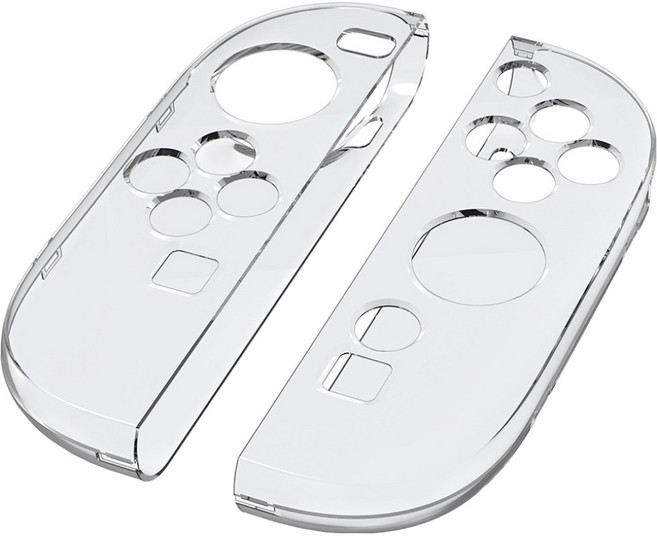 스페이스쉴드 닌텐도 스위치 2 조이콘 호환 베이직 PC 하드 클리어 스틱 커버 세트, 투명, 1세트