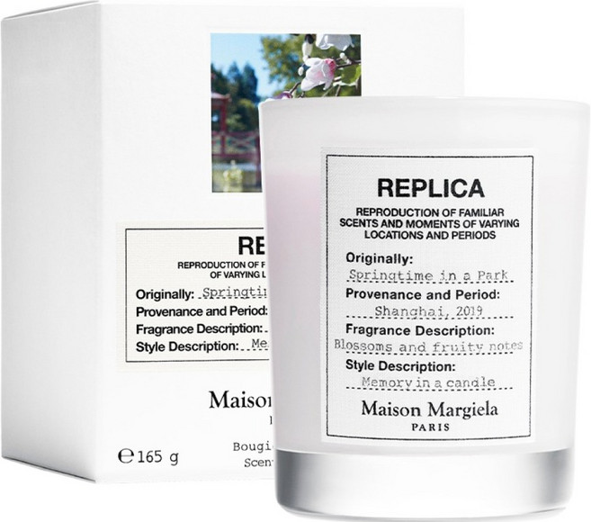 메종마르지엘라 스프링타임 인 어 파크 캔들 165G, 1개, 산뜻한 꽃 내음, 로맨틱한 봄의 오후를 담아낸 향