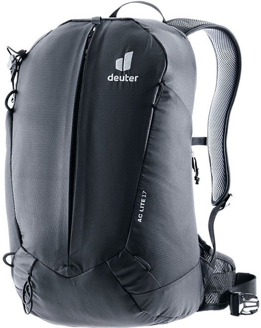deuter AC LITE網架直立式透氣背包 17L 3420124, 黑色