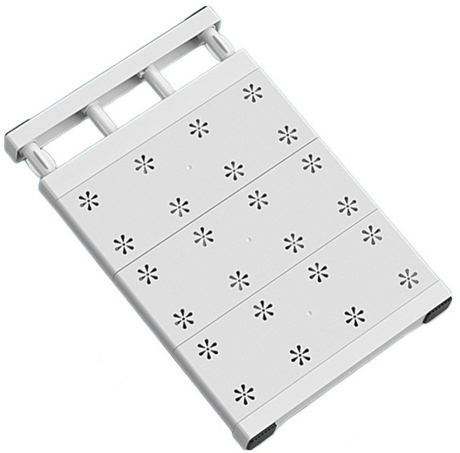 홈스토리즈 다용도 길이조절 선반 파티션 압축 봉 베이직, 화이트