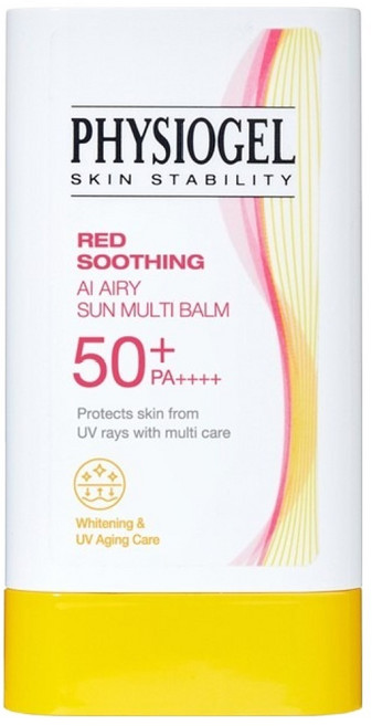 피지오겔 레드 수딩 에이아이 에어리 썬 멀티 밤 SPF50+ PA++++, 17g, 1개
