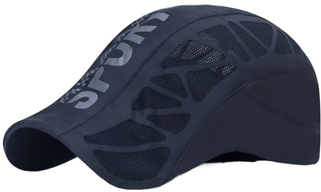 원클로 스포츠 헌팅캡 러닝 모자, 진청색, 1개