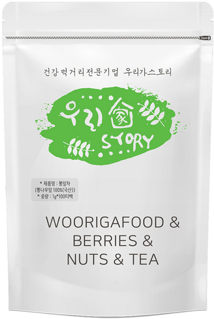 우리가스토리 뽕잎차, 1g, 1개, 100개입