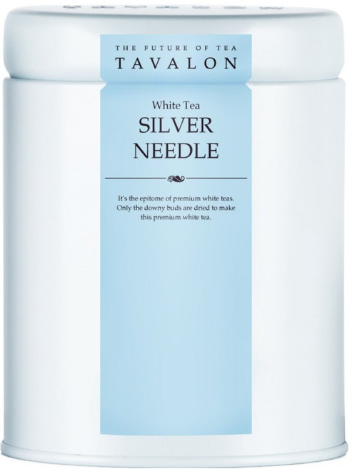 타바론 실버 니들 백차 라지 틴, 54g, 1개입, 1개