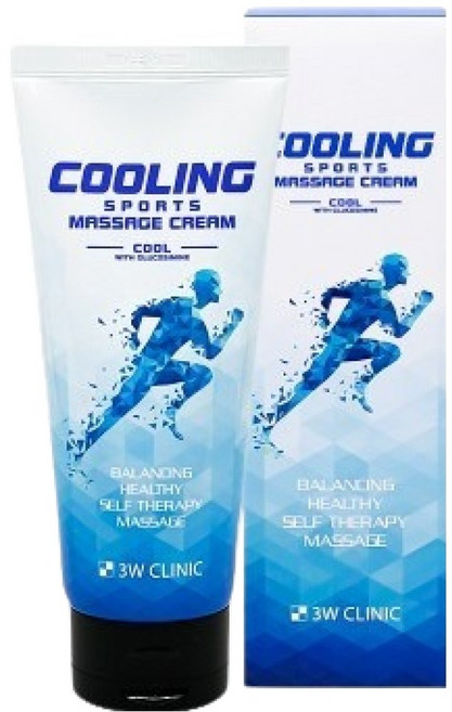 3W클리닉 쿨링 스포츠 마사지 크림, 1개, 120ml