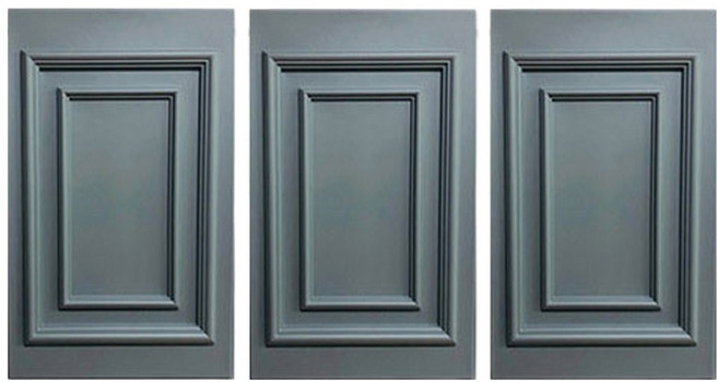 퍼니월 북유럽 웨인스코팅 벽타일 B타입, 그레이, 3개