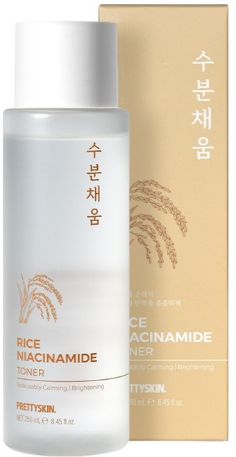 PRETTYSKIN. 米糠菸鹼醯胺化妝水, 1個, 250ml