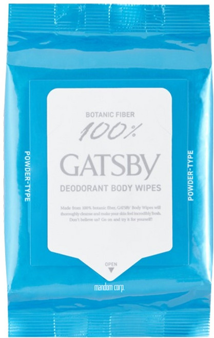 갸스비 파우더 데오드란트 바디페이퍼 쿨 시트러스 대용량 30p, 1개, 189g