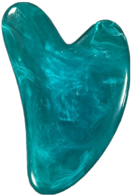 비엠디자인 편안한 괄사 마사지기, 네이비하트, 1개