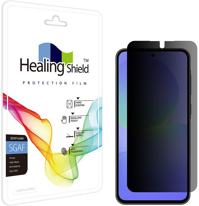 힐링쉴드 갤럭시 프라이버시 사생활 보호필름 세트, 1개