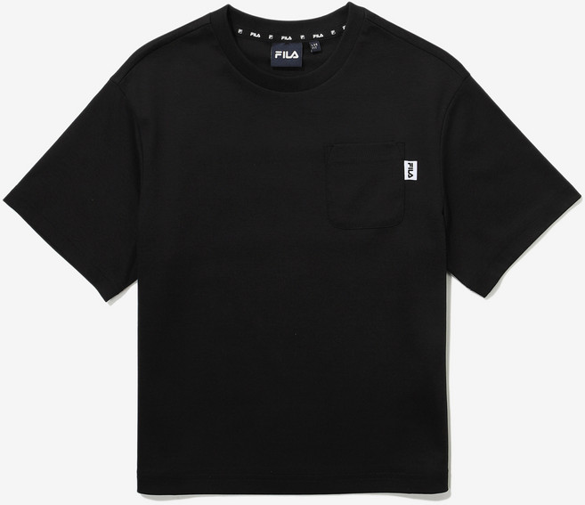 휠라키즈 아동용 에센셜 로고 티셔츠 FK2RSG2105X