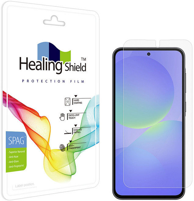 힐링쉴드 슈페리어 저반사 휴대폰 액정보호필름 세트, 1세트