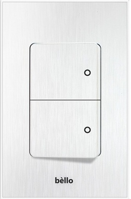 위너스 벨로화이트 스위치 2구, 1개