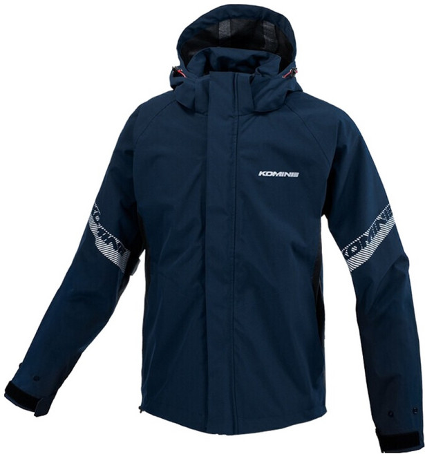 코미네 BREATHER 3 LAYER RAIN JACKET RK-549, 네이비
