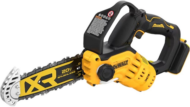 DEWALT 得偉 20V MAX 無碳刷8英吋鏈鋸機空機 DCCS623B, 1個