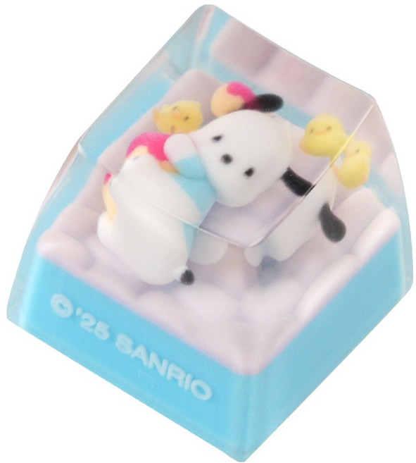 ROYCHE 三麗鷗角色亮點客製樹脂鍵帽, 帕恰狗, SAN-RKC-C-PC