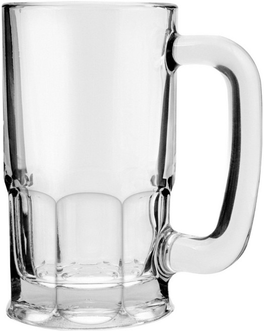 Anchor Hocking 格紋啤酒杯, 1個