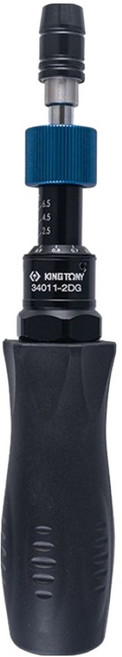 KING TONY 金統立 專業級工具 1/4 二分 高精密夾持扭力起子 3~15 in.lb KT34011-1EG, 1支