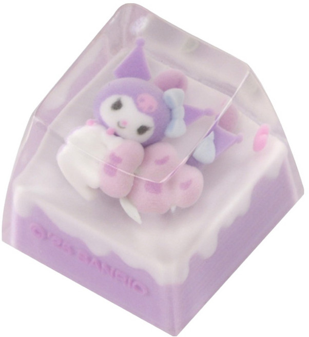 ROYCHE 三麗鷗角色亮點客製樹脂鍵帽, 酷洛米, SAN-RKC-C-KU